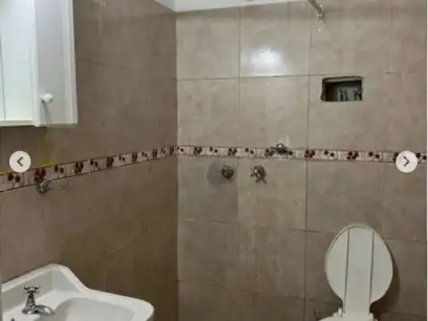 Departamento 2 ambientes con 1 baño