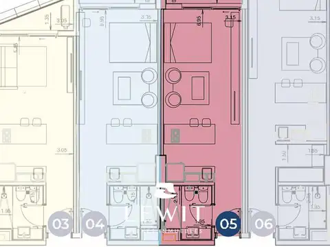 Departamento en Venta de Monoambiente