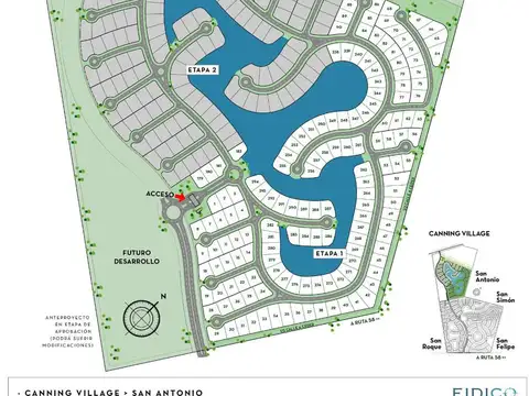 Terreno en venta - 661Mts2 - Canning Village