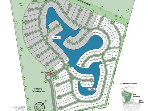 Terreno en venta - 661Mts2 - Canning Village