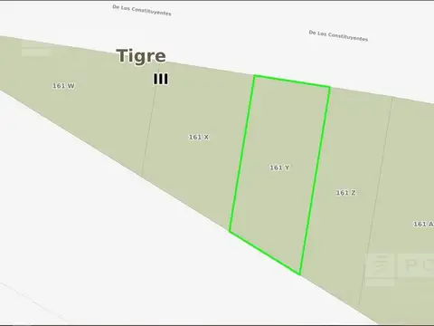 Terreno en Venta 12  mts Frente