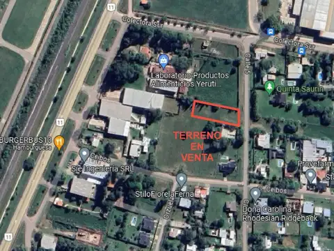 VENTA DE TERRENO EN JORGE NEWBERY