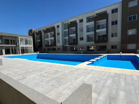 Departamento dos ambientes a estrenar con cochera en alquiler en Paso Del Rey