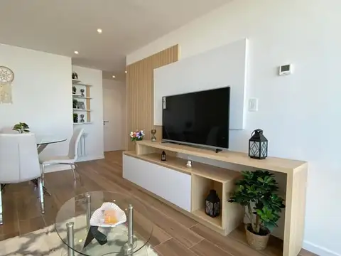 Departamento 2 ambientes con 2 baños