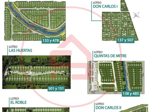 Lotes en VENTA | Barrios Abiertos y Privados - Financiación