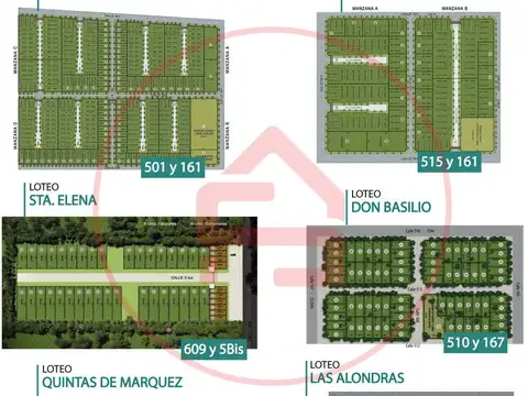 Lotes en VENTA | Barrios Abiertos y Privados - Financiación