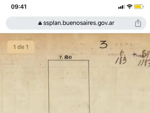 Terreno en Venta en Mataderos, USD 350.000