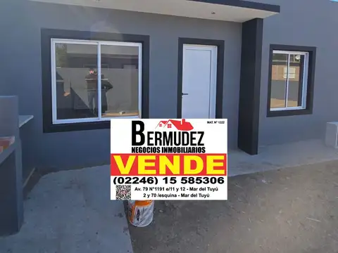 Venta Chalet 3 Ambientes A Estrenar Calle 57 Entre 9 Y 10 Mar Del Tuyu