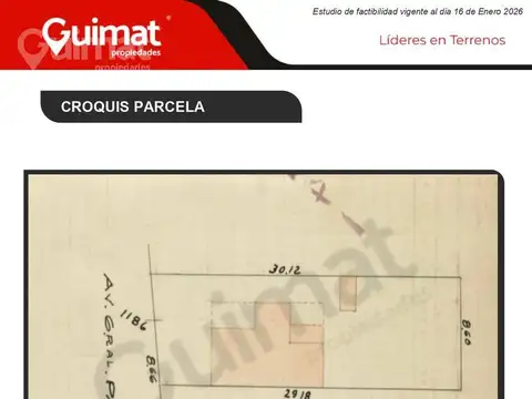 Terreno en Venta de 255,0 m2