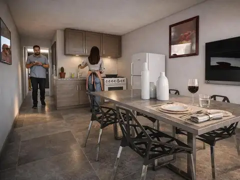 Departamento en Venta de 1 dormitorio