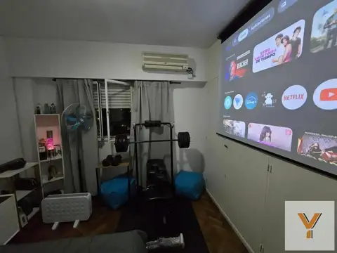 Departamento 2 ambientes con 1 baño