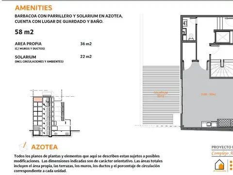 Departamento en Venta de 2 ambientes