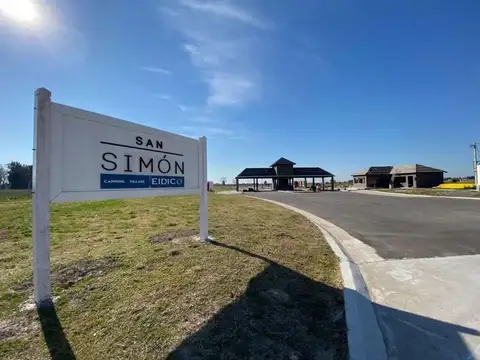 Lote en venta en barrio san simon