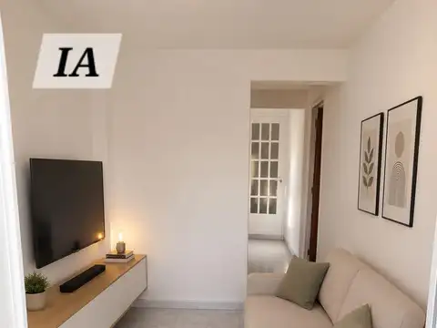 Depto Tipo Casa 3 ambientes con 1 baño