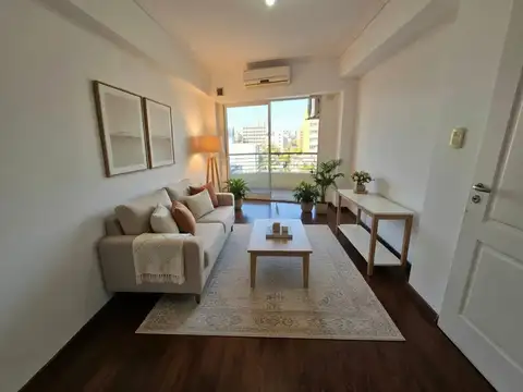 Departamento semipiso 2 amb con 2 balcones soleados