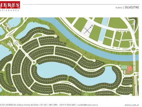 Lote en venta en el Barrio Silvestre, Nordelta.