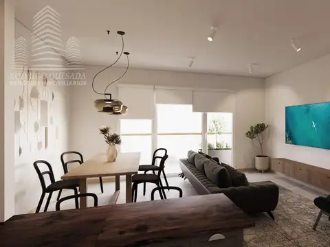 Departamento 2 ambientes con 1 baño