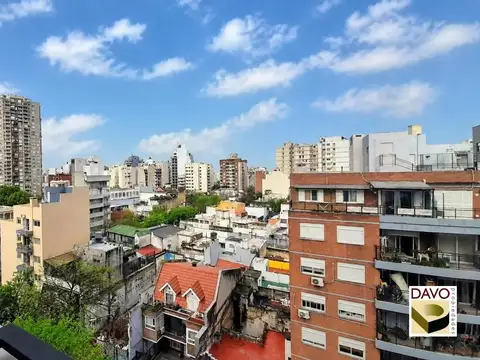 Departamento 2 ambientes con 1 baño