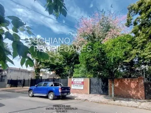 MAGNIFICO TERRENO. ATENCIÓN DESARROLLADORES O INVERSORES. 1331 metros cuadrados en lo mejor de Quilmes. FOS max 0,6; FOT max 2,2.