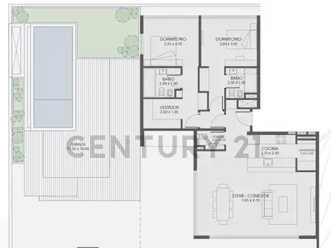 AQUA MARINA Av. del Puerto 1000500, Piso 0