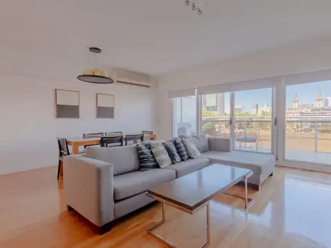 Alquiler Departamento dúplex 4 ambientes con cochera -  4 balcones en BA HOUSES Puerto Madero