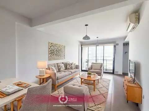 Alquiler departamento 2 ambientes nuevo 46M² en San Cristóbal con gran balcón contrafrente todo luz!