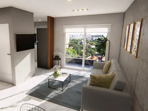 VENTA 2 AMBIENTES LUMINOSO 9 PISO EN VILLA CRESPO