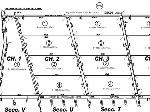 Ruta 11 Km 317 Chacra 5 - Parcelas 1+2+3