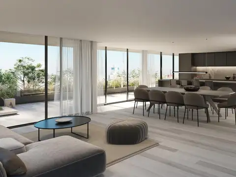 Departamento 2 ambientes con 1 baño