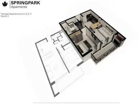 Departamento en Venta Apto profesional