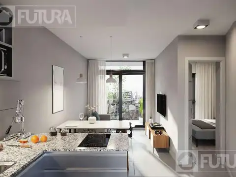 Departamento en Venta de 1 dormitorio