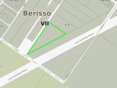Terreno en Venta en Berisso, USD 25.000