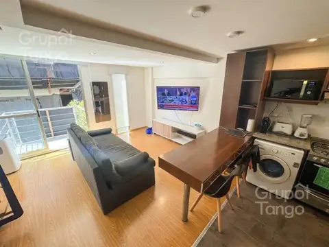 Venta Departamento Loft Nuñez Dos Ambientes Frente Balcón Cochera