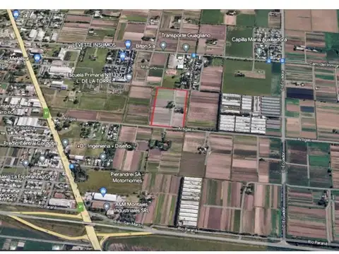 Fracción 4 ha - Ruta 21 y Artigas