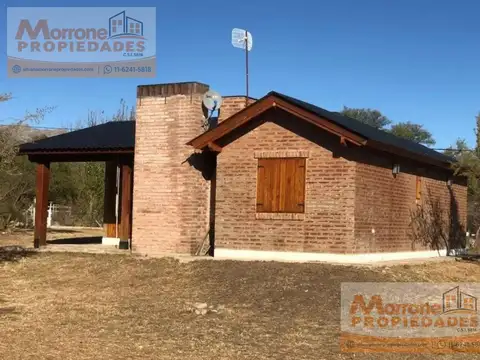 Casa en venta en cortaderas, san luis - hermosa casa con vista a las sierras a 50mts. de arroyo beni
