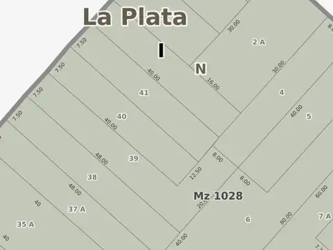 Terreno en Venta en La Plata, USD 210.000