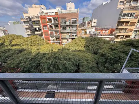 Alquiler 2 amb con gran balcón terraza en palermo