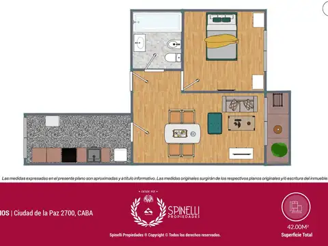 Departamento en Alquiler de 2 ambientes