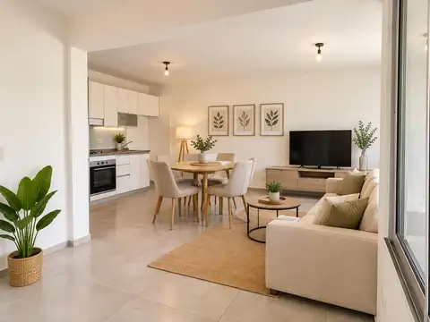 Departamento Monoambiente con 1 baño