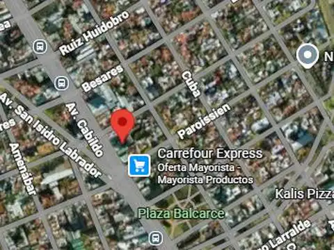 Terreno en venta - 225.7mts2 - Núñez