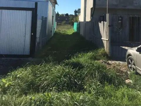 Terreno en Venta 9  mts Frente