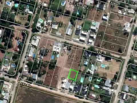 Terreno en venta - 208mts2 - La Emilia, City Bell, La Plata