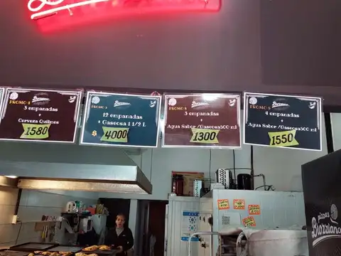 Fondo de comercio pizzeria 