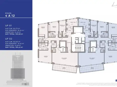 Departamento en Venta en Palermo, USD 909.447