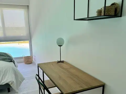 Departamento 2 ambientes con 2 baños