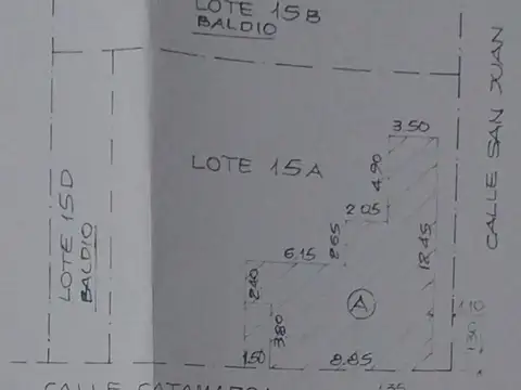 Terreno en Venta en Oliveros, USD 14.000
