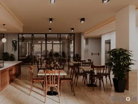 Departamento Monoambiente con 1 baño
