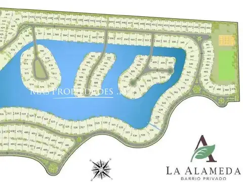 Terreno en Venta en La Alameda, USD 60.000