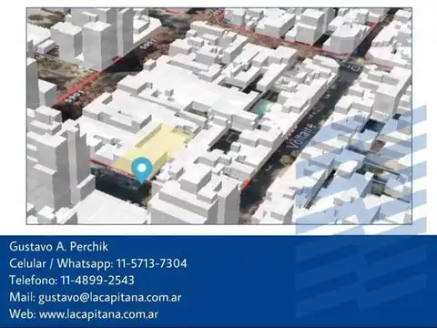 Lote, Palermo Hollywood- Arevalo al 2000 DOBLE FRENTE 