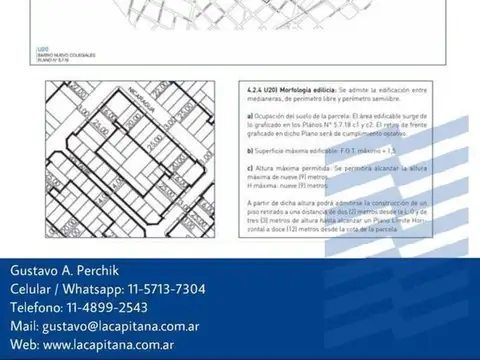 Terreno en Venta en Palermo Hollywood, USD 1.790.000